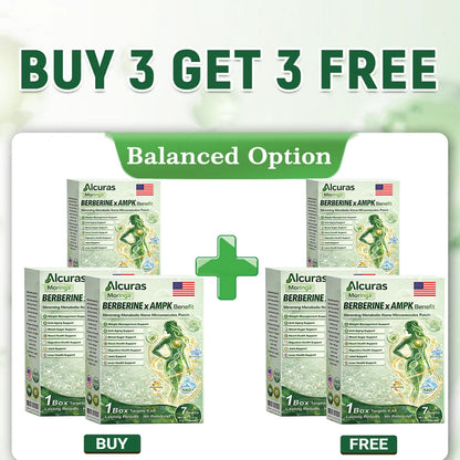 🇺🇸Alcuras™ Moringa × Berberine × AMPK 8-Benefit Slimming & Metabolic Nano Microneedle Patch✨