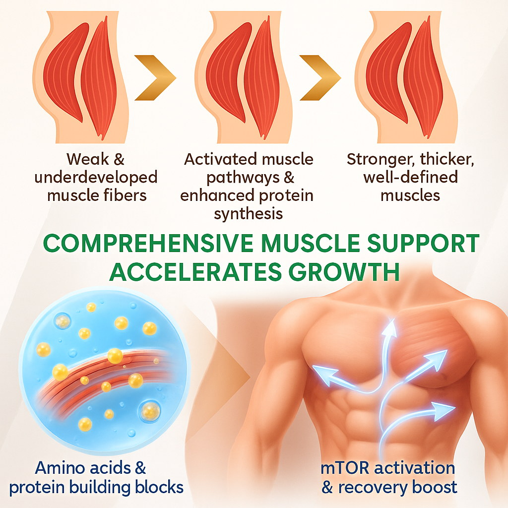 Official Store | GarmFailyc® 💪 GML-3 Disposable Muscle Patches (Just once a day, visible gains in 7 days) ✅ For skinny body, low muscle mass, poor strength, slow recovery, hormonal imbalances, and more.